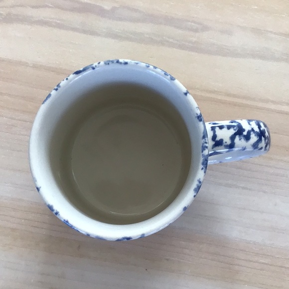 Vintage Bunny Rabbit Mug Coffee Tea Sponge ware Lucky - Picture 4 of 7